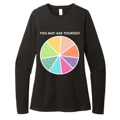 You May Ask Yourself Pie Chart Womens CVC Long Sleeve Shirt