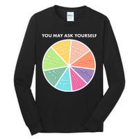 You May Ask Yourself Pie Chart Tall Long Sleeve T-Shirt
