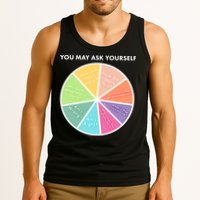 You May Ask Yourself Pie Chart Tank Top