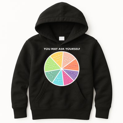 You May Ask Yourself Pie Chart Kids Hoodie