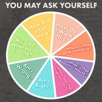 You May Ask Yourself Pie Chart Vector Backpack