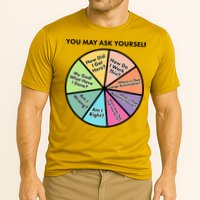 You May Ask Yourself Pie Chart Performance Shirt