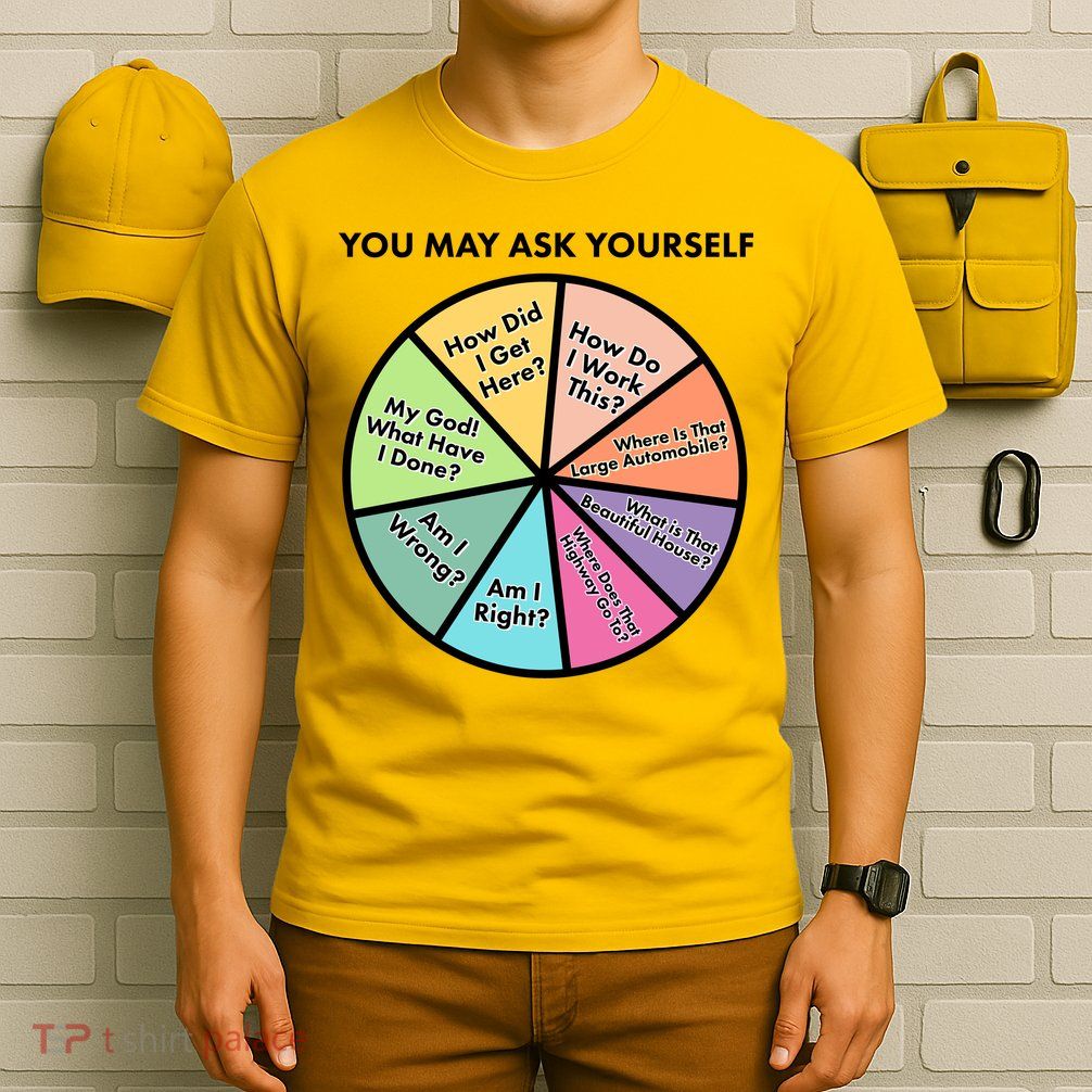 You May Ask Yourself Pie Chart T-Shirt