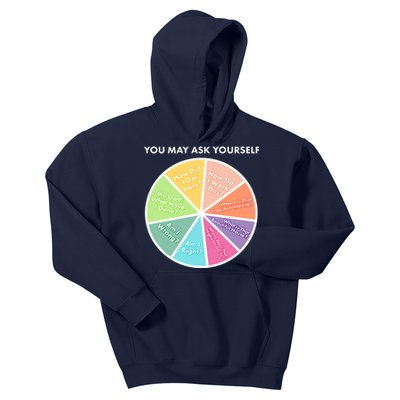 You May Ask Yourself Pie Chart Kids Hoodie