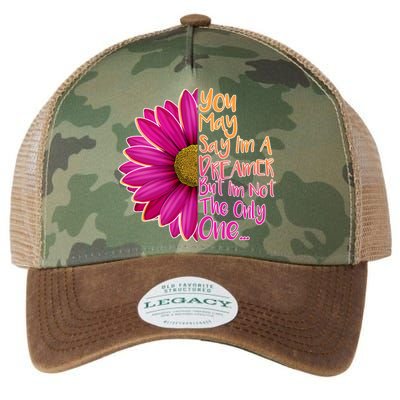 You May Say I'm a Dreamer But I'm Not The Only One Legacy Tie Dye Trucker Hat