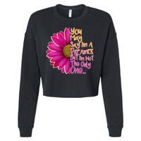You May Say I'm a Dreamer But I'm Not The Only One Cropped Pullover Crew