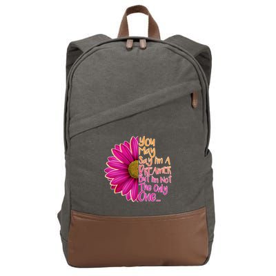 You May Say I'm a Dreamer But I'm Not The Only One Cotton Canvas Backpack