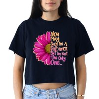 You May Say I'm a Dreamer But I'm Not The Only One Crop Top