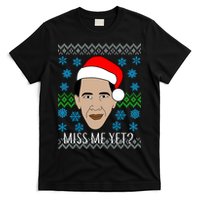 You Miss Me Yet Obama Ugly Christmas T-Shirt