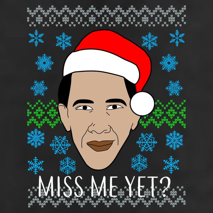 You Miss Me Yet Obama Ugly Christmas 11oz C Handle Ceramic Mug