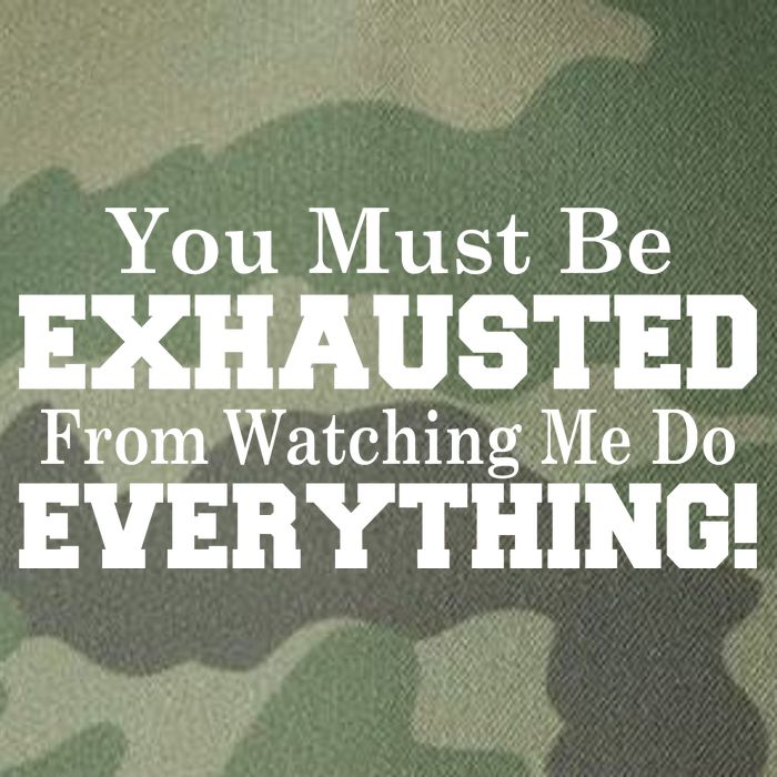 You Must Be Exhausted From Watching Me Do EVERYTHING! Legacy Tie Dye Trucker Hat
