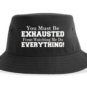 You Must Be Exhausted From Watching Me Do EVERYTHING! Sustainable Bucket Hat