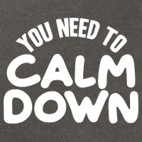 You Need To Calm Down Cotton Canvas Backpack
