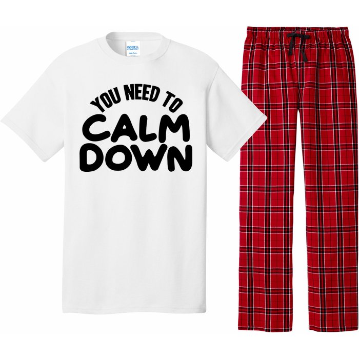 You Need To Calm Down Pajama Set