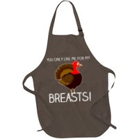 You Only Like Me For My Breasts Thanksgiving Turkey Apron