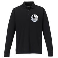 You Say Witch Like It's A Bad Thing Performance Long Sleeve Polo