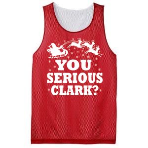 You Serious Clark? Mesh Reversible Basketball Jersey Tank