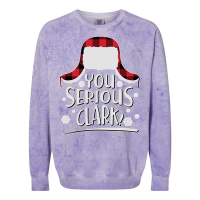 You Serious Clark? Christmas Winter Colorblast Crewneck Sweatshirt