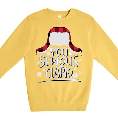 You Serious Clark? Christmas Winter Premium Crewneck Sweatshirt