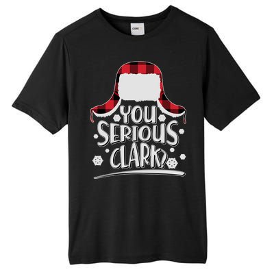 You Serious Clark? Christmas Winter Tall Fusion ChromaSoft Performance T-Shirt