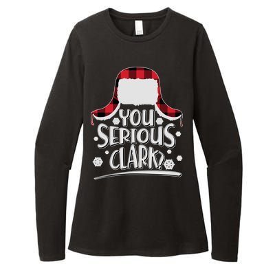 You Serious Clark? Christmas Winter Womens CVC Long Sleeve Shirt