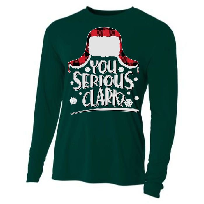 You Serious Clark? Christmas Winter Cooling Performance Long Sleeve Crew