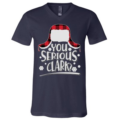 You Serious Clark? Christmas Winter V-Neck T-Shirt