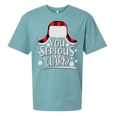 You Serious Clark? Christmas Winter Sueded Cloud Jersey T-Shirt