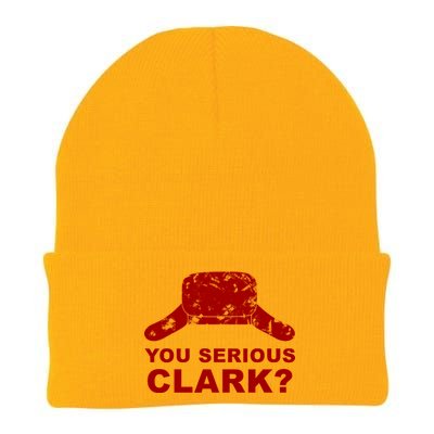 You Serious Clark Winter Hat Distress Knit Cap Winter Beanie