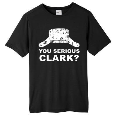 You Serious Clark Winter Hat Distress Tall Fusion ChromaSoft Performance T-Shirt