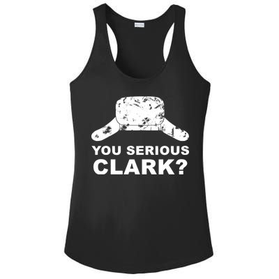 You Serious Clark Winter Hat Distress Ladies PosiCharge Competitor Racerback Tank