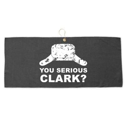 You Serious Clark Winter Hat Distress Large Microfiber Waffle Golf Towel