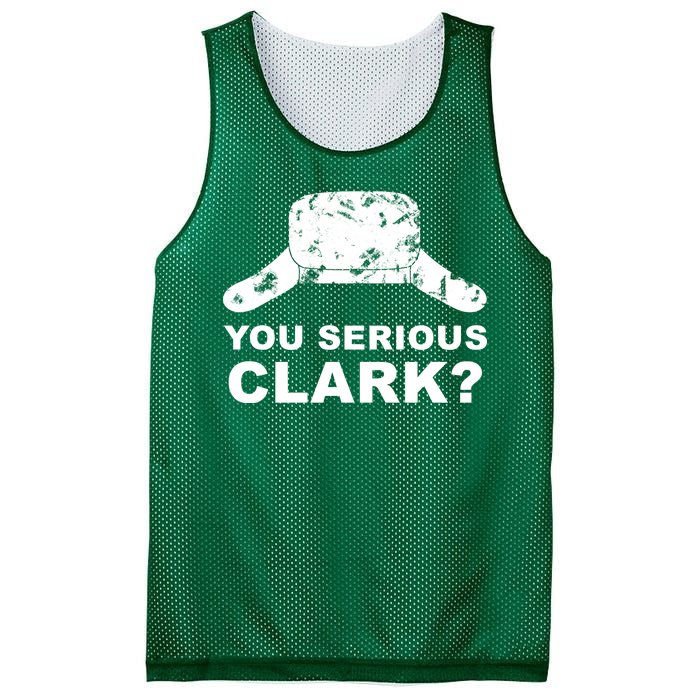 You Serious Clark Winter Hat Distress Mesh Reversible Basketball Jersey Tank