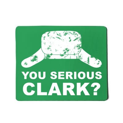 You Serious Clark Winter Hat Distress Mousepad