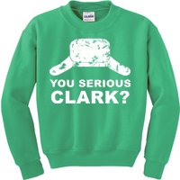 You Serious Clark Winter Hat Distress Kids Sweatshirt