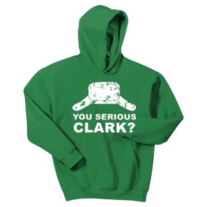 You Serious Clark Winter Hat Distress Kids Hoodie