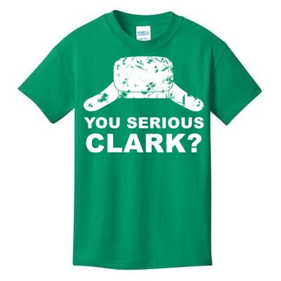 You Serious Clark Winter Hat Distress Kids T-Shirt