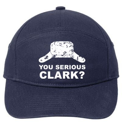 You Serious Clark Winter Hat Distress 7-Panel Snapback Hat