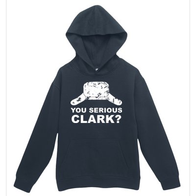 You Serious Clark Winter Hat Distress Urban Pullover Hoodie