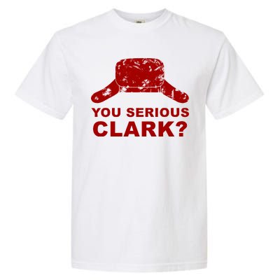 You Serious Clark Winter Hat Distress Garment-Dyed Heavyweight T-Shirt