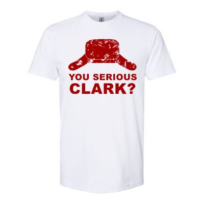 You Serious Clark Winter Hat Distress Softstyle CVC T-Shirt