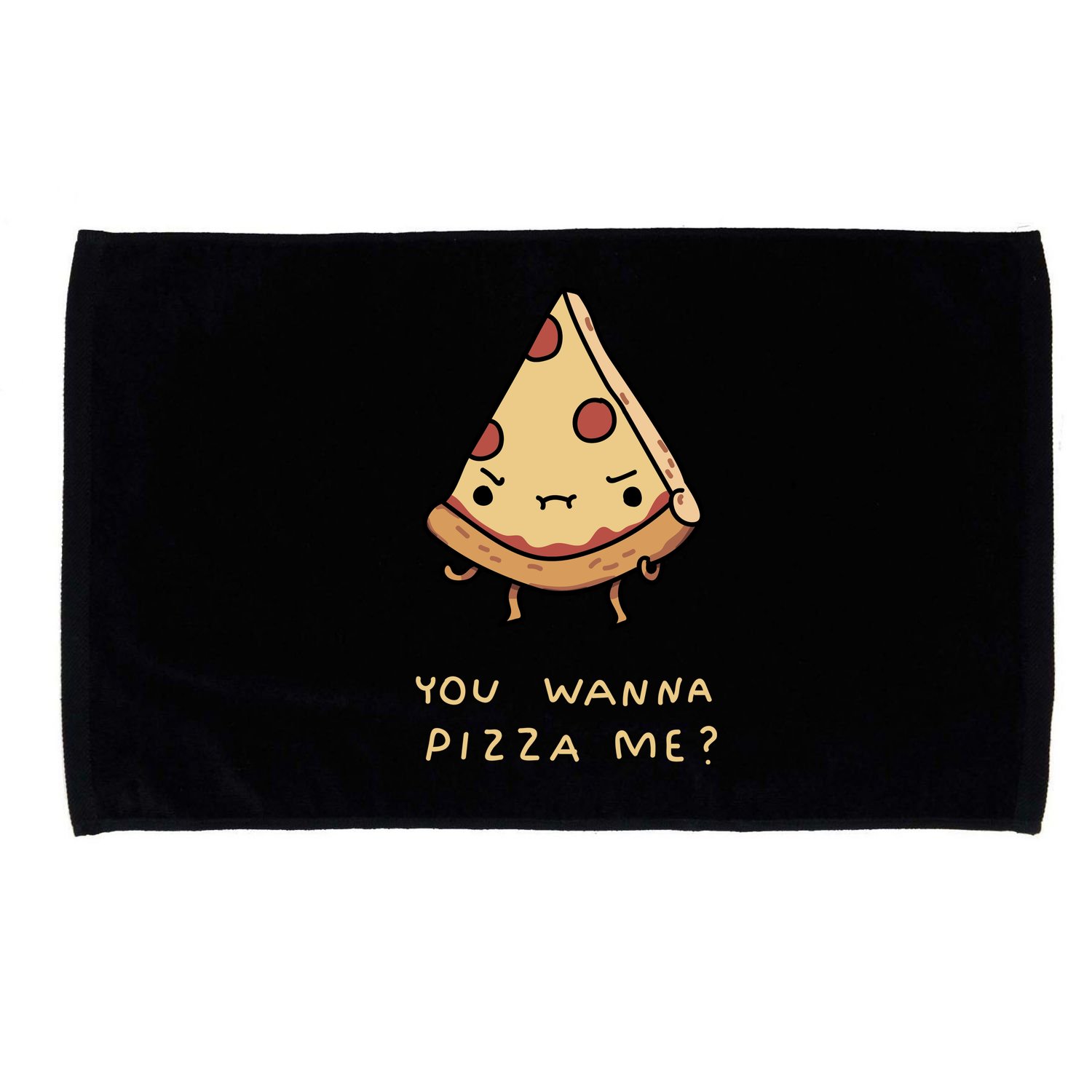 You Wanna Pizza Me? Microfiber Hand Towel
