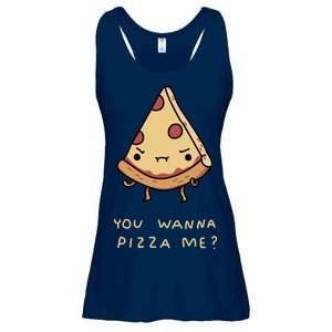 You Wanna Pizza Me? Ladies Essential Flowy Tank