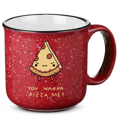 You Wanna Pizza Me? 15oz Campfire Ceramic Mug