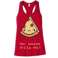 You Wanna Pizza Me? Women's Racerback Tank