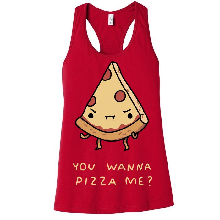 You Wanna Pizza Me? Women's Racerback Tank