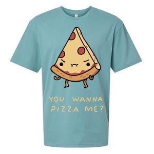 You Wanna Pizza Me? Sueded Cloud Jersey T-Shirt