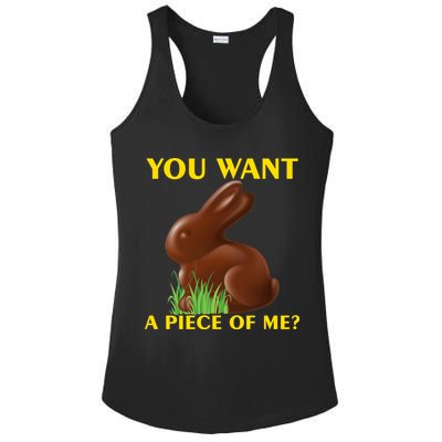 You Want A Piece Of Me? Ladies PosiCharge Competitor Racerback Tank