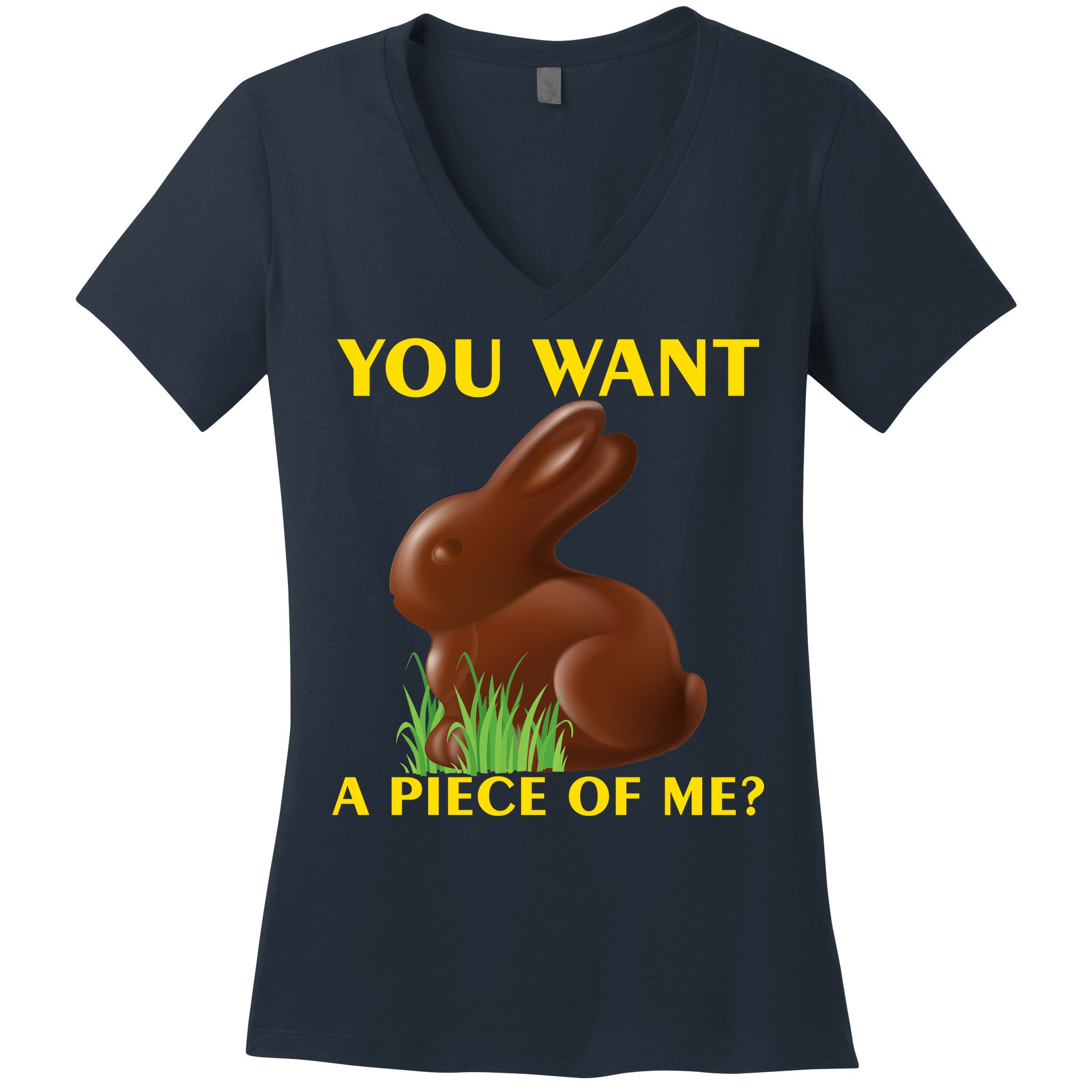 You Want A Piece Of Me? Women's V-Neck T-Shirt