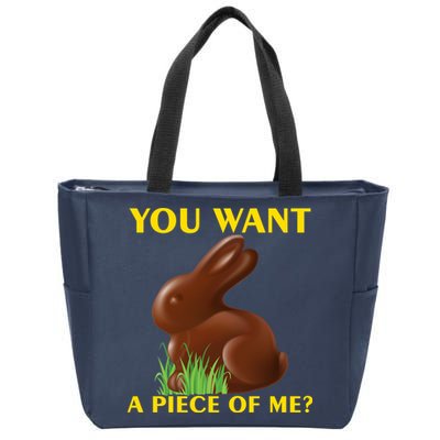 You Want A Piece Of Me? Zip Tote Bag